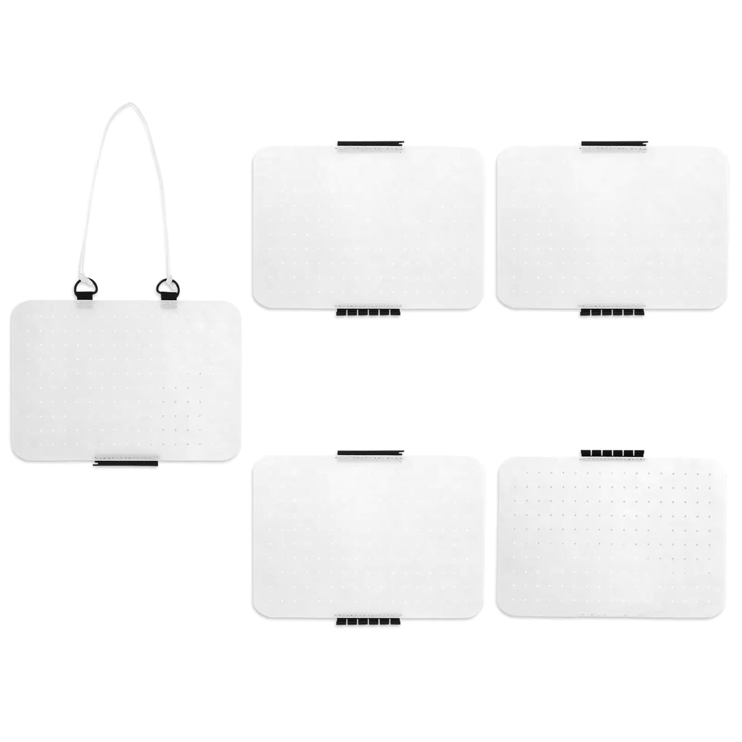 plain Hanging Felt Pin Display Panels with hanging hooks