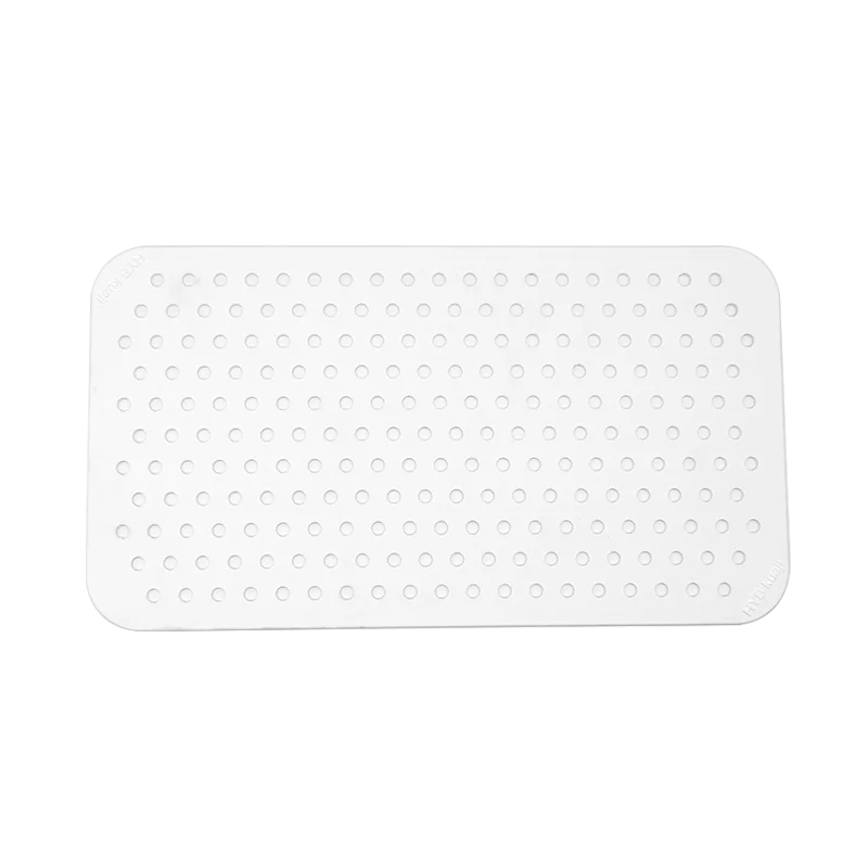 White Rectangular shoe charms Display Board on a white background