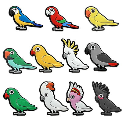 👟10PCS Shoe Charms Set – Themed PVC Decorations for Crocs, Sandals, Bags & More