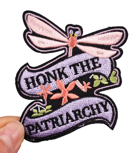 🧷 Feminist & Girl Power Patch — Iron-On Embroidered Uterus, Mom, Equality & Self-Love Designs for Jackets, Jeans & DIY Decor
