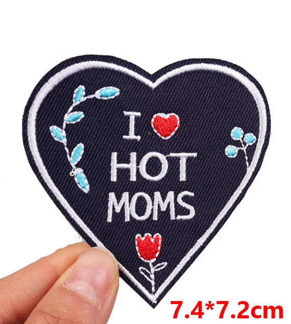 🧷 Feminist & Girl Power Patch — Iron-On Embroidered Uterus, Mom, Equality & Self-Love Designs for Jackets, Jeans & DIY Decor