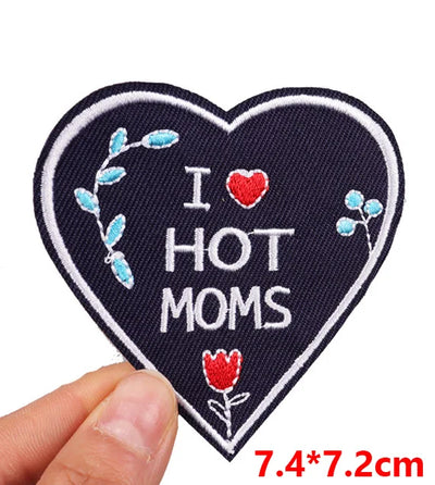 🧷 Feminist & Girl Power Patch — Iron-On Embroidered Uterus, Mom, Equality & Self-Love Designs for Jackets, Jeans & DIY Decor