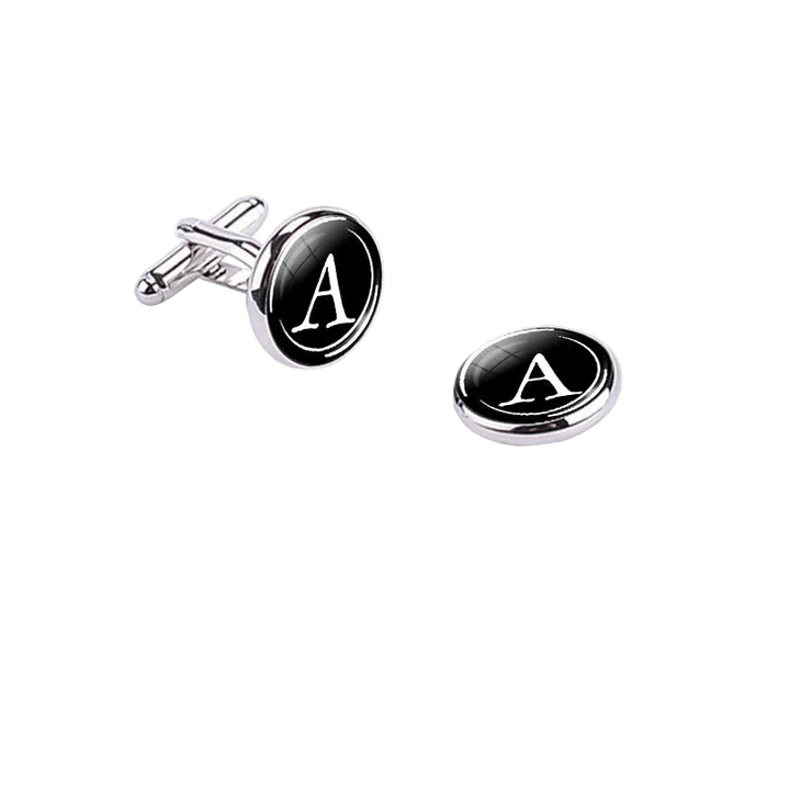 Cufflinks with letter &