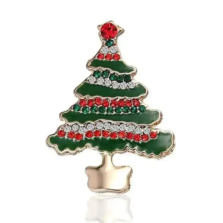 BROOCHITON Brooches 12style Christmas brooch pins for women