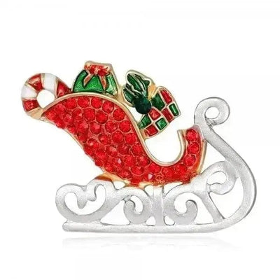 BROOCHITON Brooches 19style Christmas brooch pins for women