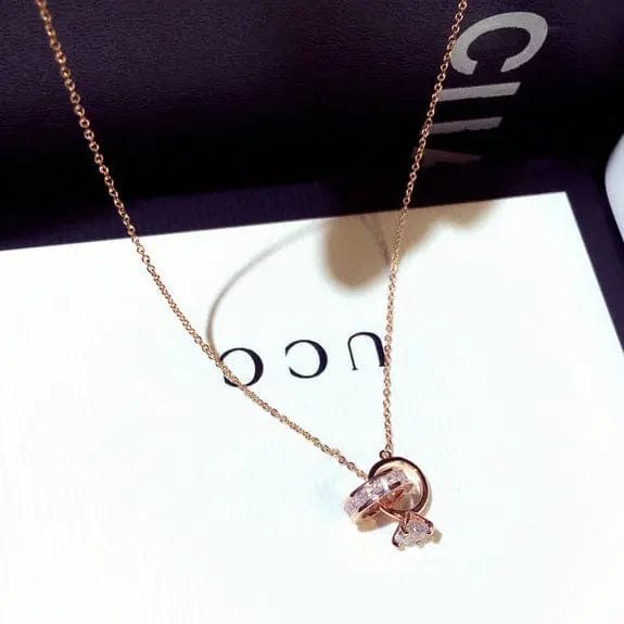 🌟 Dazzling Diamond Inlaid Clavicle Necklace - Your Go-to Glamour Accessory 🌟