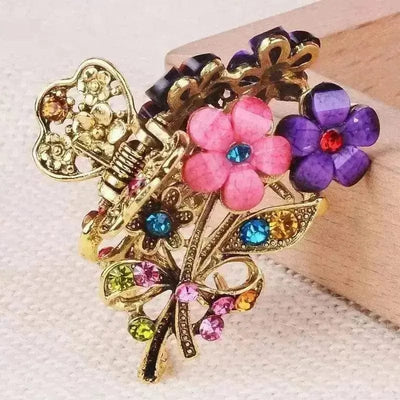 Elevate Your Look with Ponytail Grab Clip Alloy Hairpin 🌼