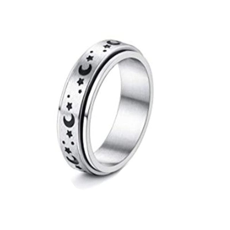 Enchanting Stainless Steel Spinner Ring✨