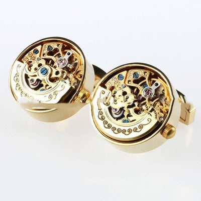 BROOCHITON Cufflinks High-end Movement French Shirt Cufflinks Men 🌟