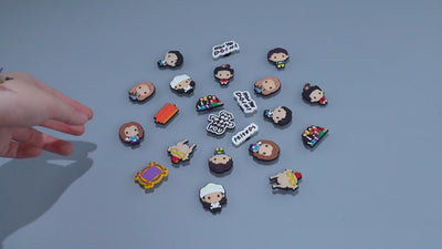 🏀36/50pcs Sports Shoe Charms – Basketball, Football, Gaming & More for Clog Decoration