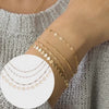 video of the Gold and silver chain bracelet 