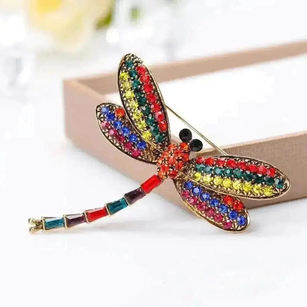 BROOCHITON jewelry Dragonfly Retro Dragonfly Brooch