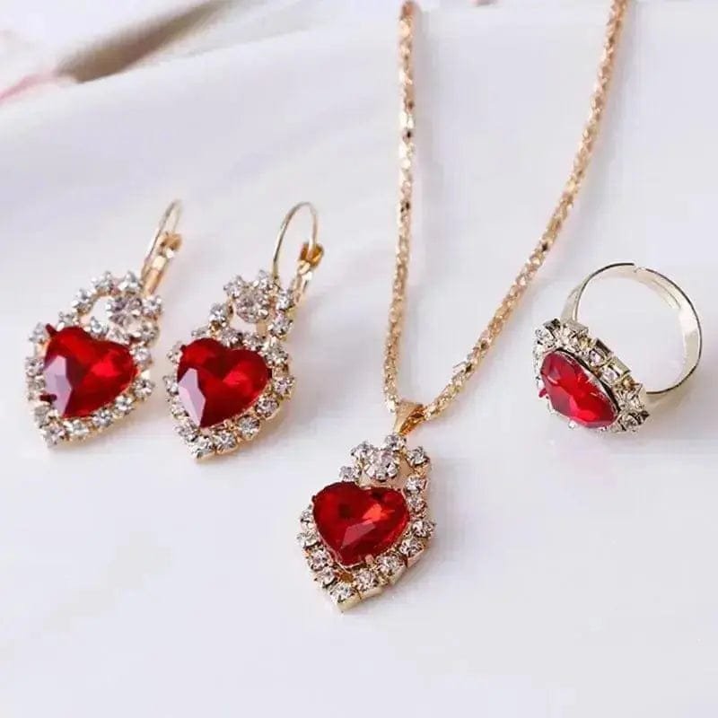 Rhinestone Necklace Earrings Set: A Luxurious Addition to Your Jewelry Collection 🌟