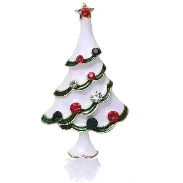 BROOCHITON Brooches 4Christmas tree Shop Festive Christmas Tree Brooch Pins for the Holiday Season