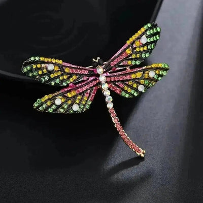 Shop Oil Drop Dragonfly Brooch - A Stunning Accessory for Your Wardrobe