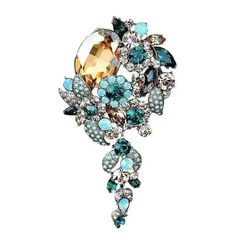 Shop Teardrop Flower Brooch - A Stunning Accessory for Any Occasion