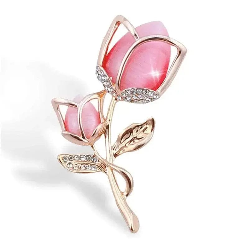 BROOCHITON Brooches F Temperament Crystal All-match Brooch