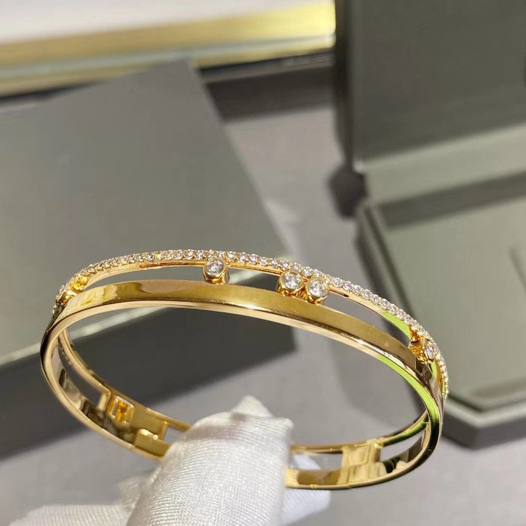 Trendy Smart Gold Plated Bracelet Elegance! 💍