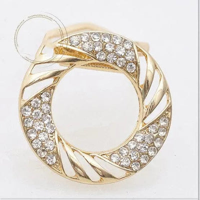 BROOCHITON Scarf Buckles 5 Style Dual Purpose scarf Brooch pin