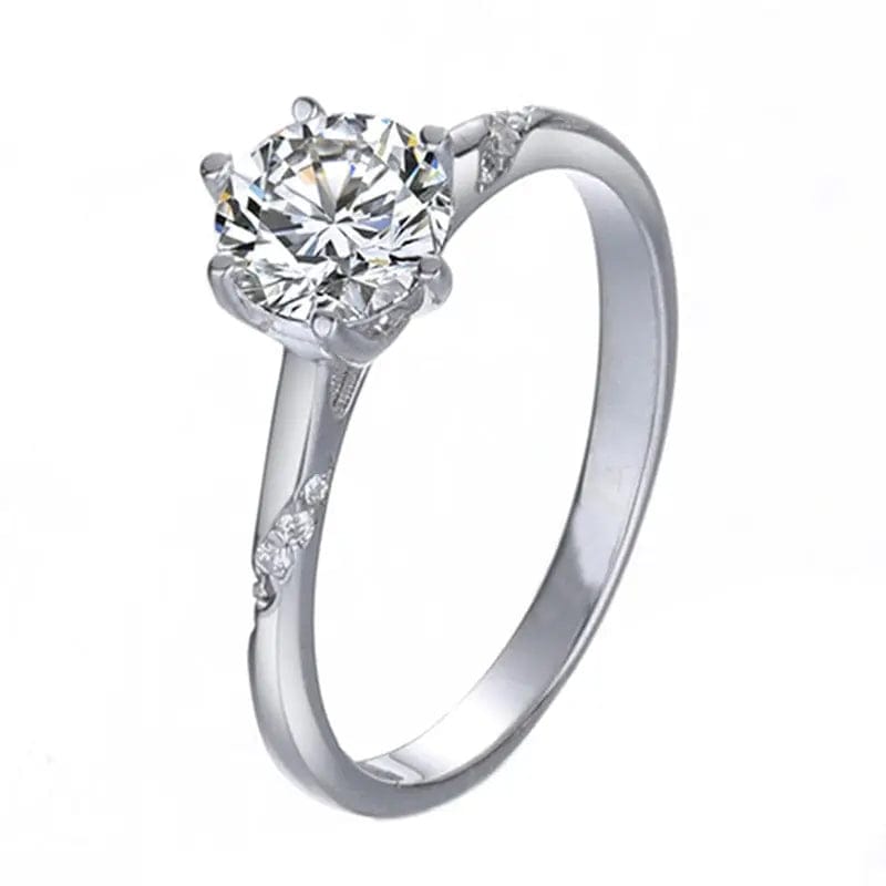 Unveil Elegance: The Six Claw Diamond Masterpiece 💍