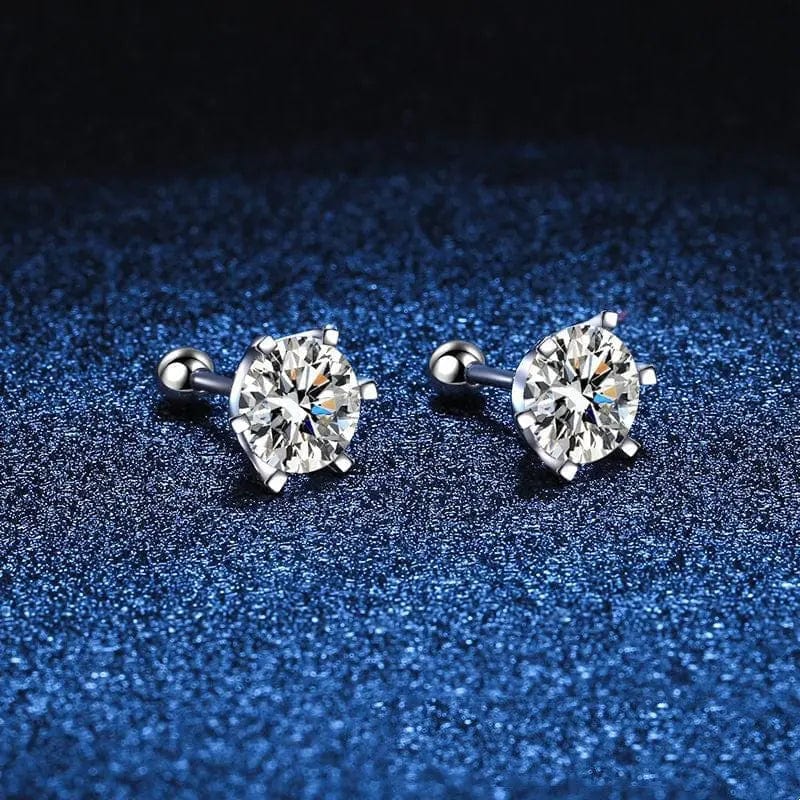 Unveil Timeless Beauty with S925 Sterling Silver Six-Claw Ear Studs 💎