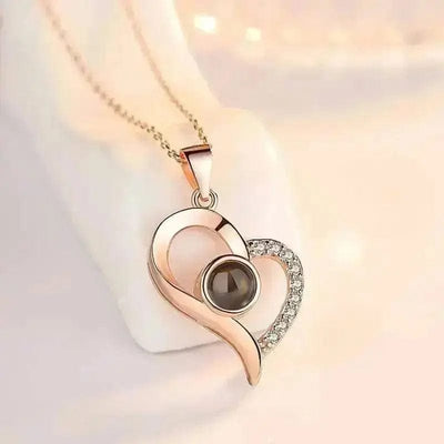 Women's Titanium Steel Non-fading Necklace - Eternal Love 💎