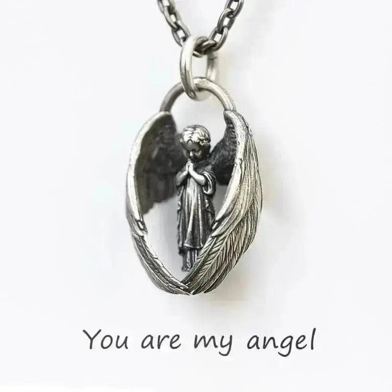 you are my angel pendant