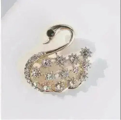 BROOCHITON Brooches Gold / DK12 Colorful Brooch Pin For Women