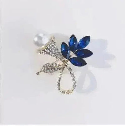 BROOCHITON Brooches Silver / DK4 Colorful Brooch Pin For Women