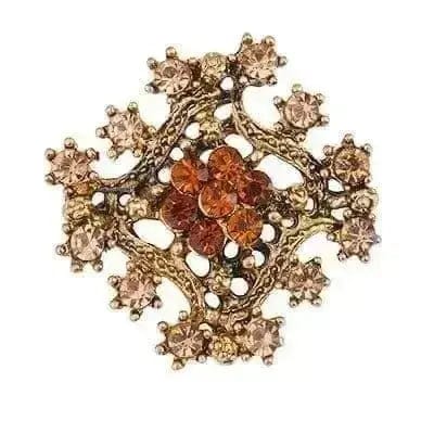 BROOCHITON brooches 16style Delicate Flower Brooches