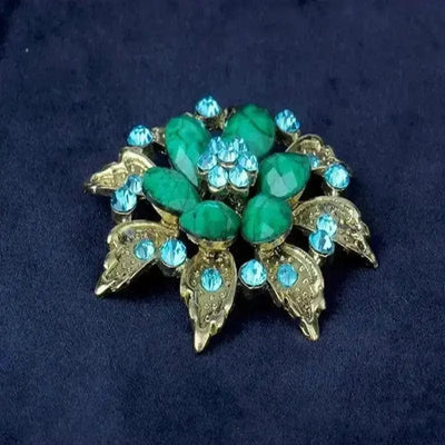 BROOCHITON Brooches Elegant Diamond Brooch Pin