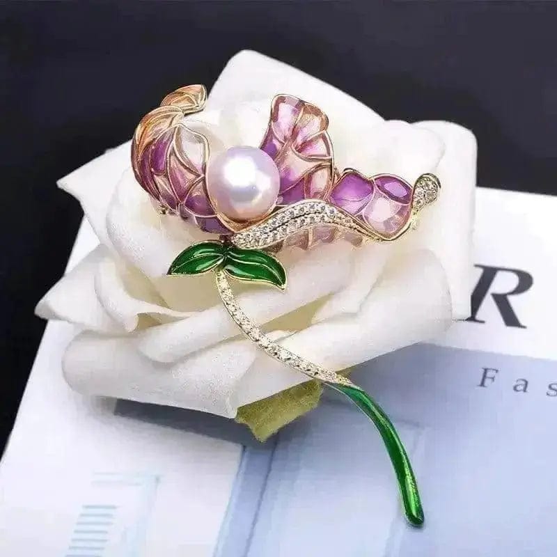 BROOCHITON Brooches Freshwater Pearl Brooch Pin