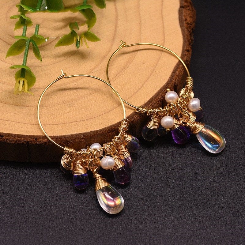 Elevate Your Style with Pearl Czech Crystal Earrings 🌟