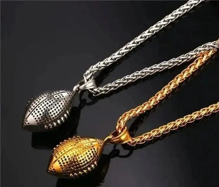 BROOCHITON Necklaces Gold Plated Ball Pendant Necklace