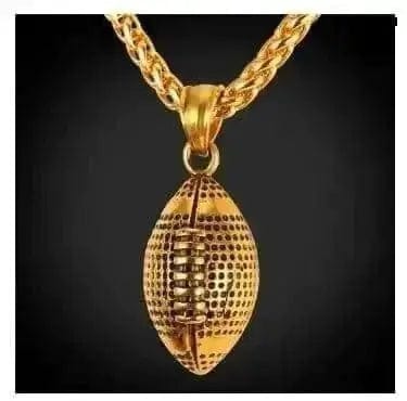 BROOCHITON Necklaces Gold Plated Ball Pendant Necklace