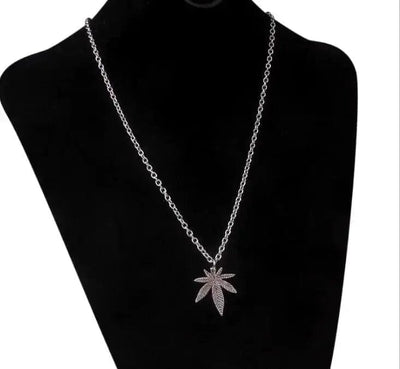 BROOCHITON Necklaces leaf / 50cm Hip-hop Personality Necklace