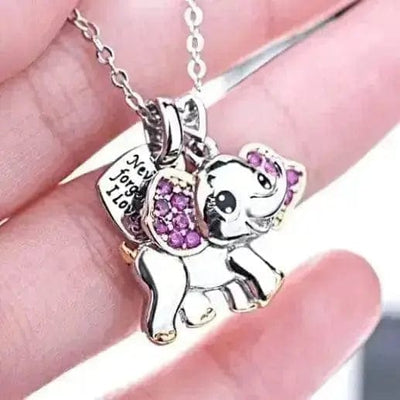 a hand holding Fashion Cartoon Animal Necklaces for Kids