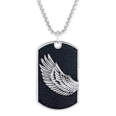 BROOCHITON Necklaces Men's Wings Necklace
