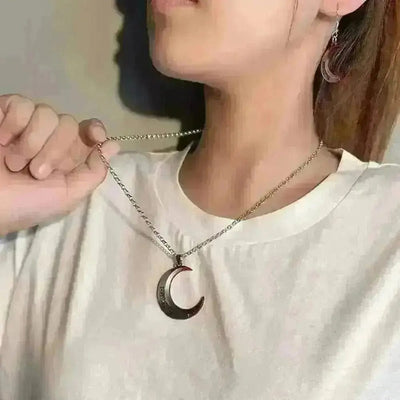 BROOCHITON Necklaces New Creative Moon Necklace