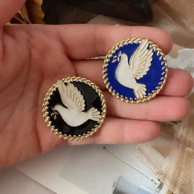 BROOCHITON Brooches Peace Doves Brooches
