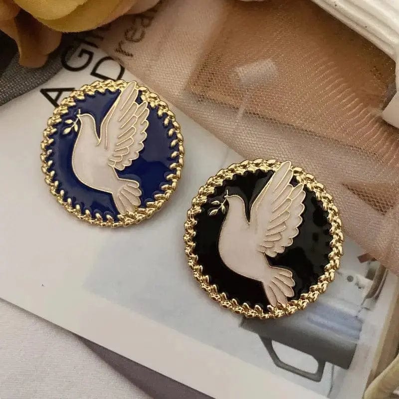 BROOCHITON Brooches Peace Doves Brooches