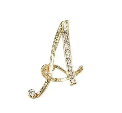 BROOCHITON Brooches A English Letter Brooch Pin