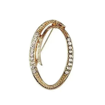 BROOCHITON Brooches O English Letter Brooch Pin