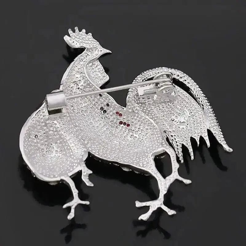 BROOCHITON Brooches BR1032 Rooster Cock Brooch