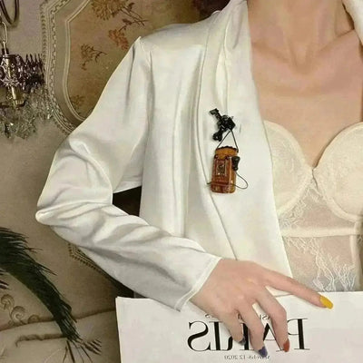 BROOCHITON Brooches As shown Phone Camera Brooch